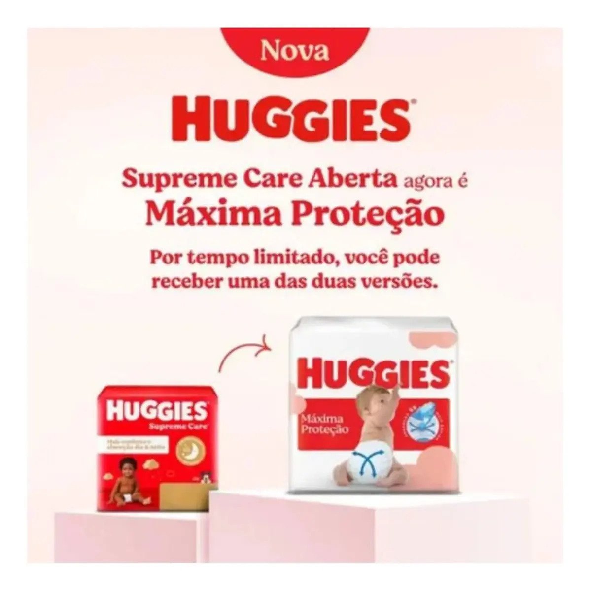 Fralda Huggies Maxima Protecao G - 136 Unidades