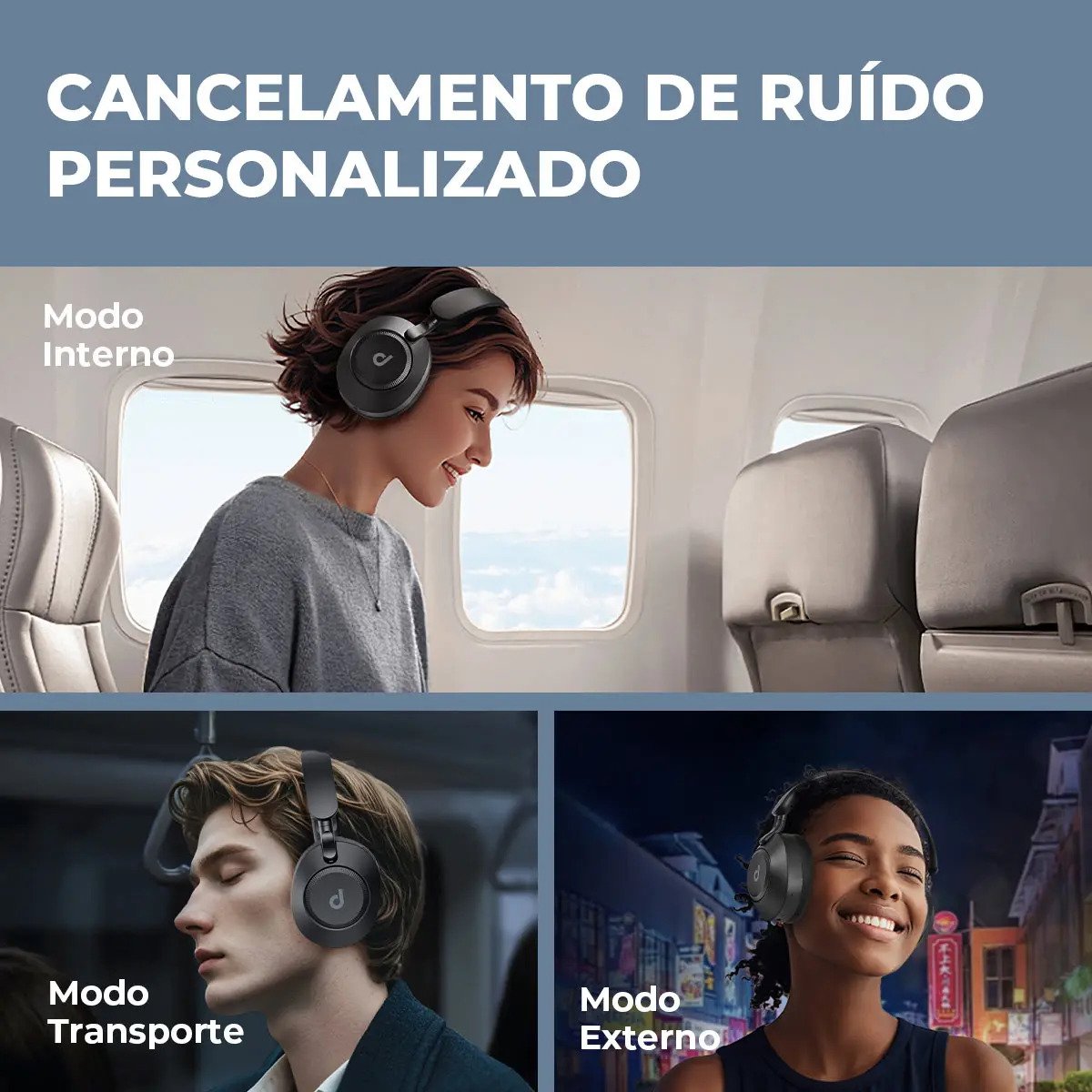 Headphone Bluetooth Dapon H02D Pro ANC Over-Ear Verde