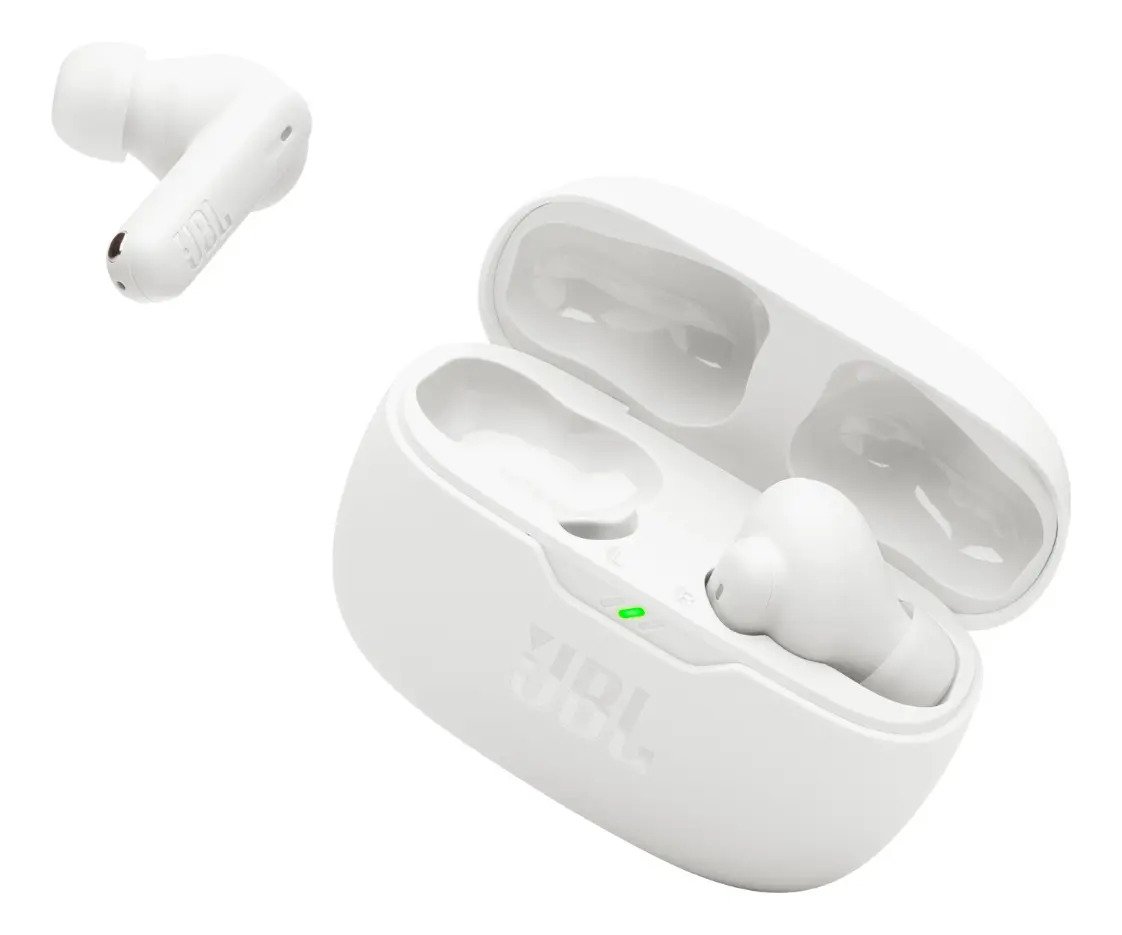 Fone de Ouvido Bluetooth JBL Wave Beam 2 TWS Branco