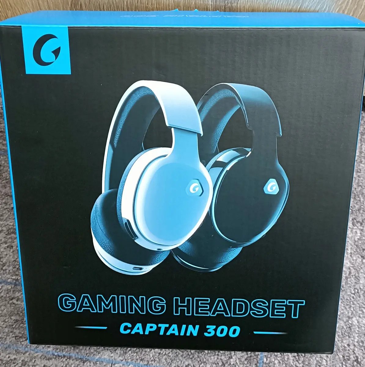 Headset Gamer Olafvi Captain 300 Sem Fio Bluetooth 5.3 com Microfone e Cancelamento de Ruído para PS5, PS4, PC e Switch - Branco