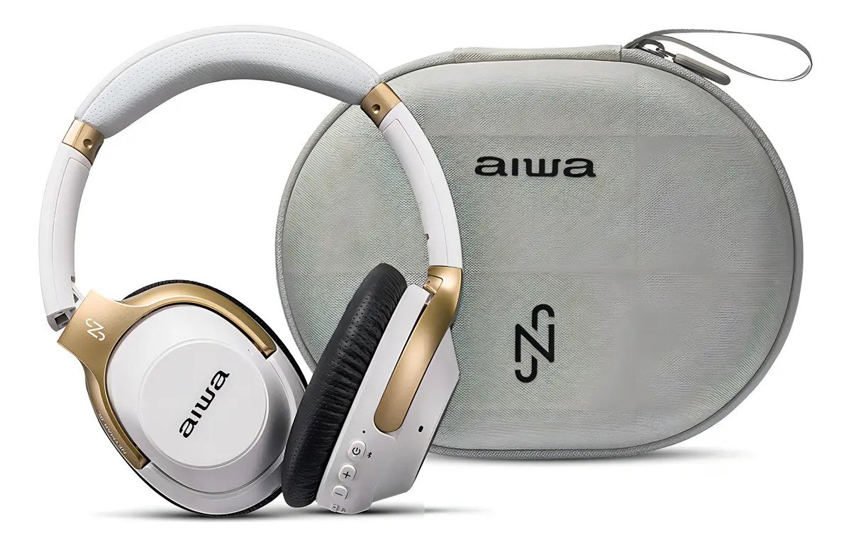 Headphone Aiwa AWS-HP-NJ-01-WG Neymar Jr Bluetooth Edicao Limitada