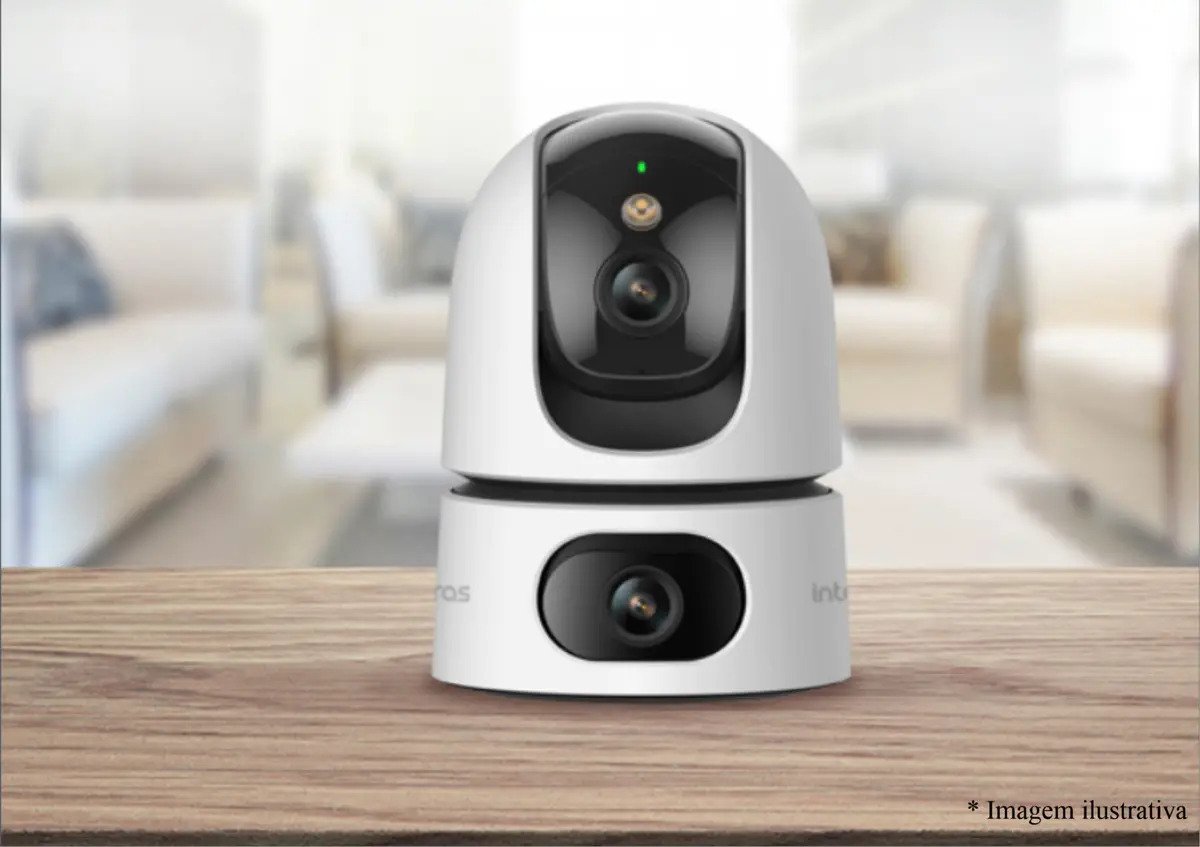 Camera Interna Inteligente Wi-Fi 360 Intelbras iM4 Dual