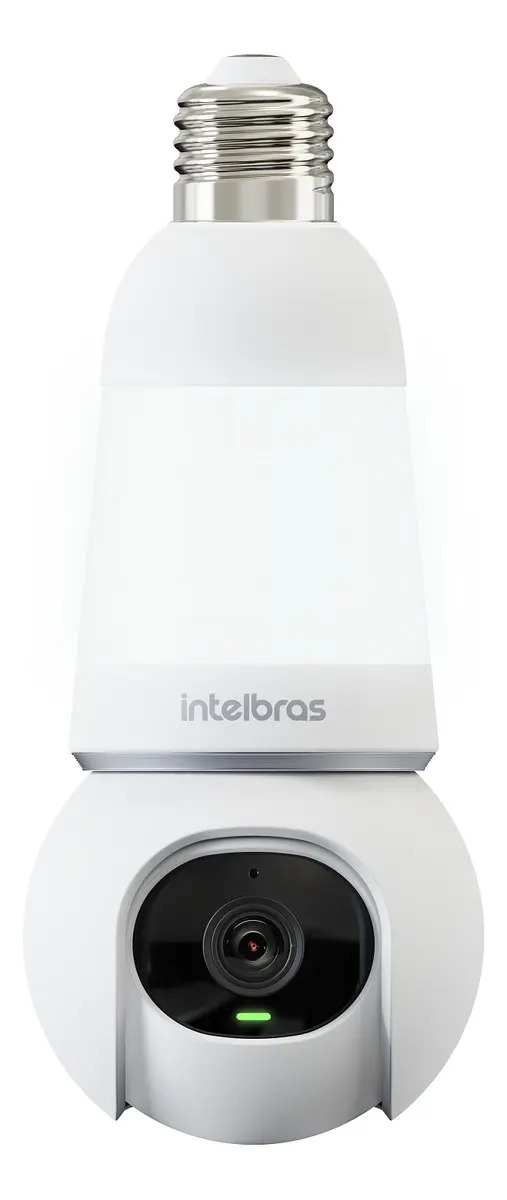 Camera Lampada Intelbras iM6 Full Color 3MP 360 Wi-Fi