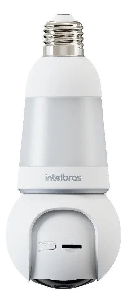Camera Lampada Intelbras iM6 Full Color 3MP 360 Wi-Fi