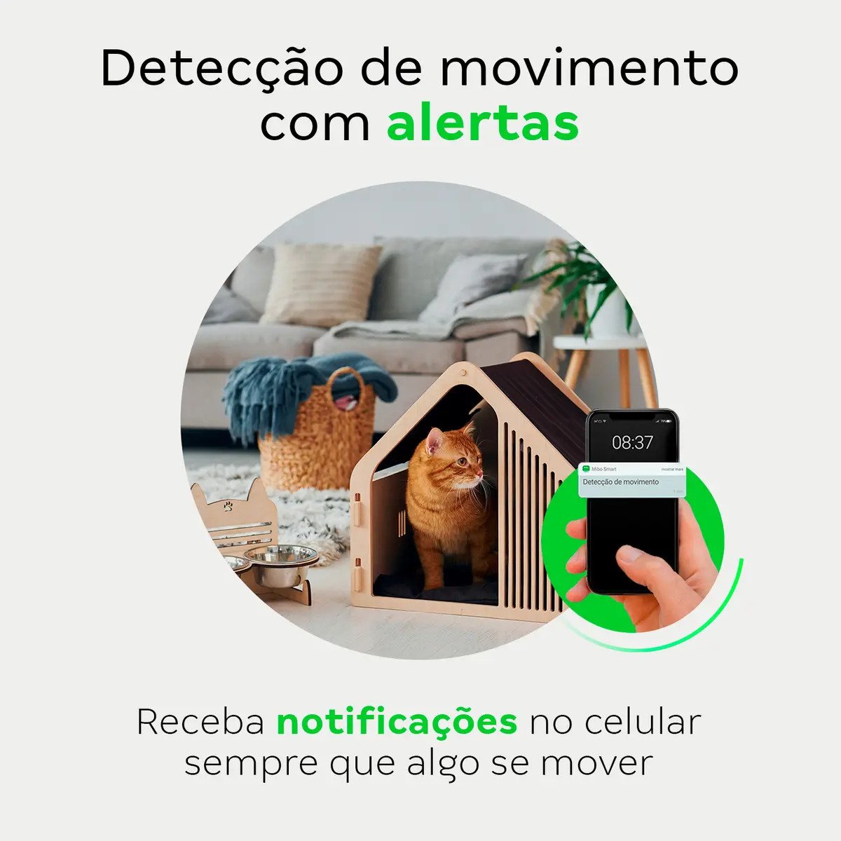 Câmera Inteligente Intelbras iM3 C Black