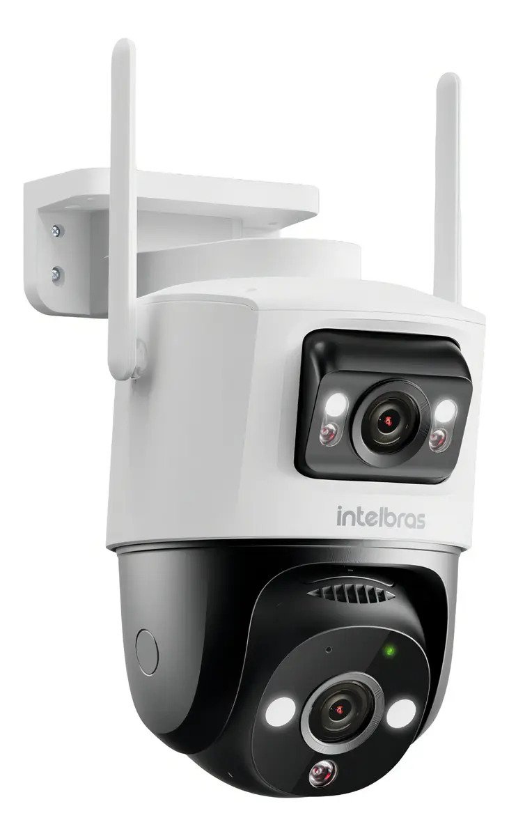 Camera de Seguranca Wi-Fi Intelbras iM9+ Full Color 3MP 360 com SD 64GB
