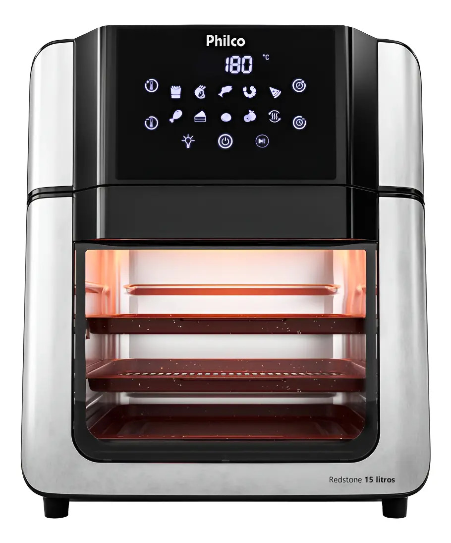 Air Fryer Oven Philco 15L Digital PAF15A - Preto