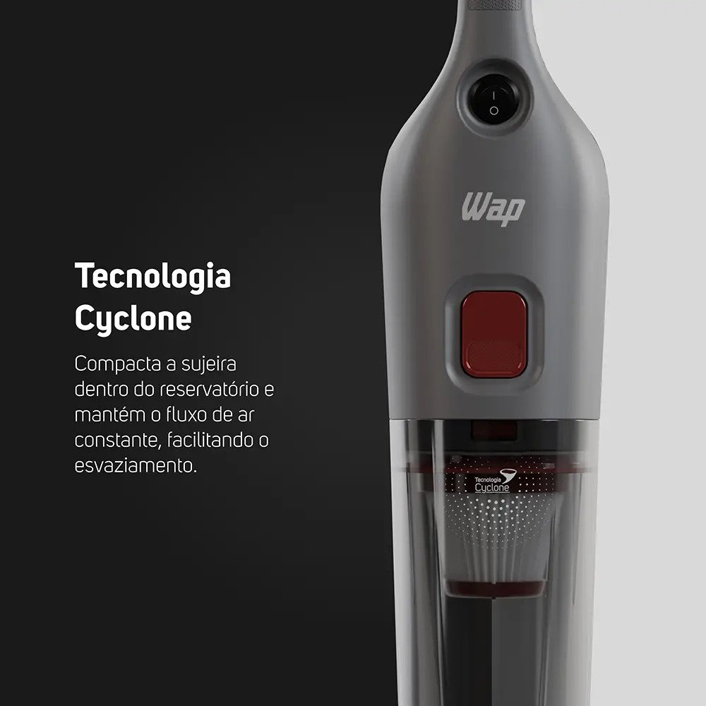 Aspirador De Pó Vertical Wap Power Speed Max 1600w