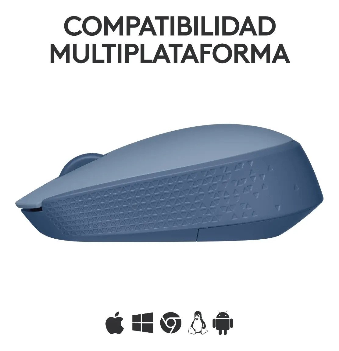 Mouse Sem Fio Logitech M170 Azul Claro