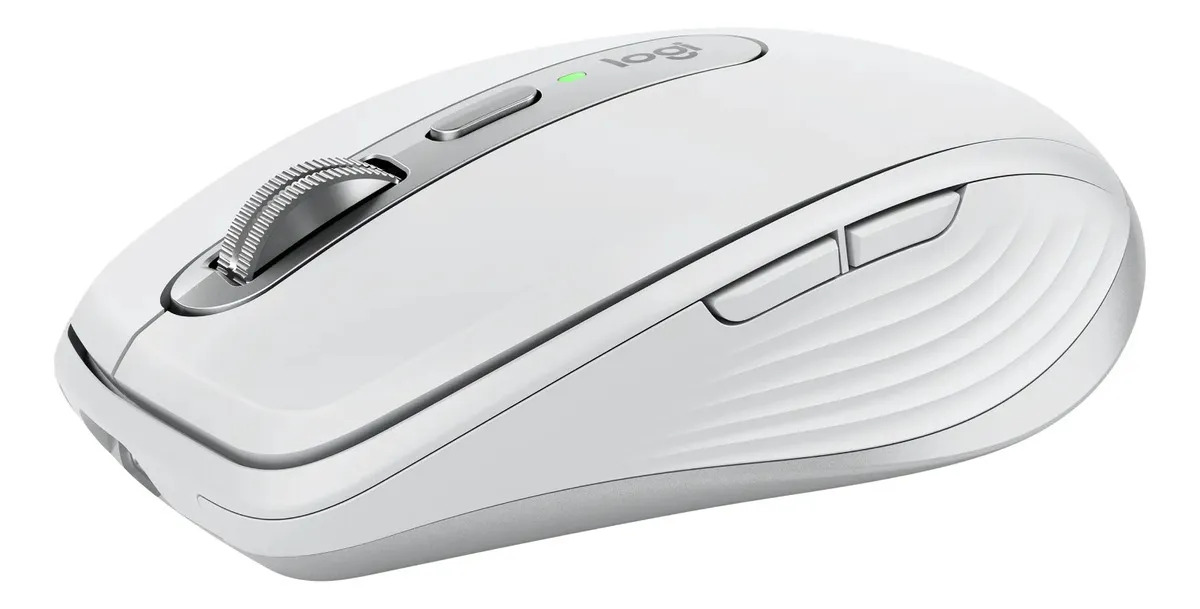 Mouse sem fio Logitech MX Anywhere 3S - Cinza Claro