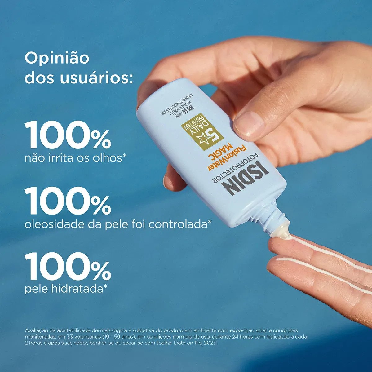 ISDIN Fusion Water 5 Stars FPS 60 50ml Protetor Solar Facial
