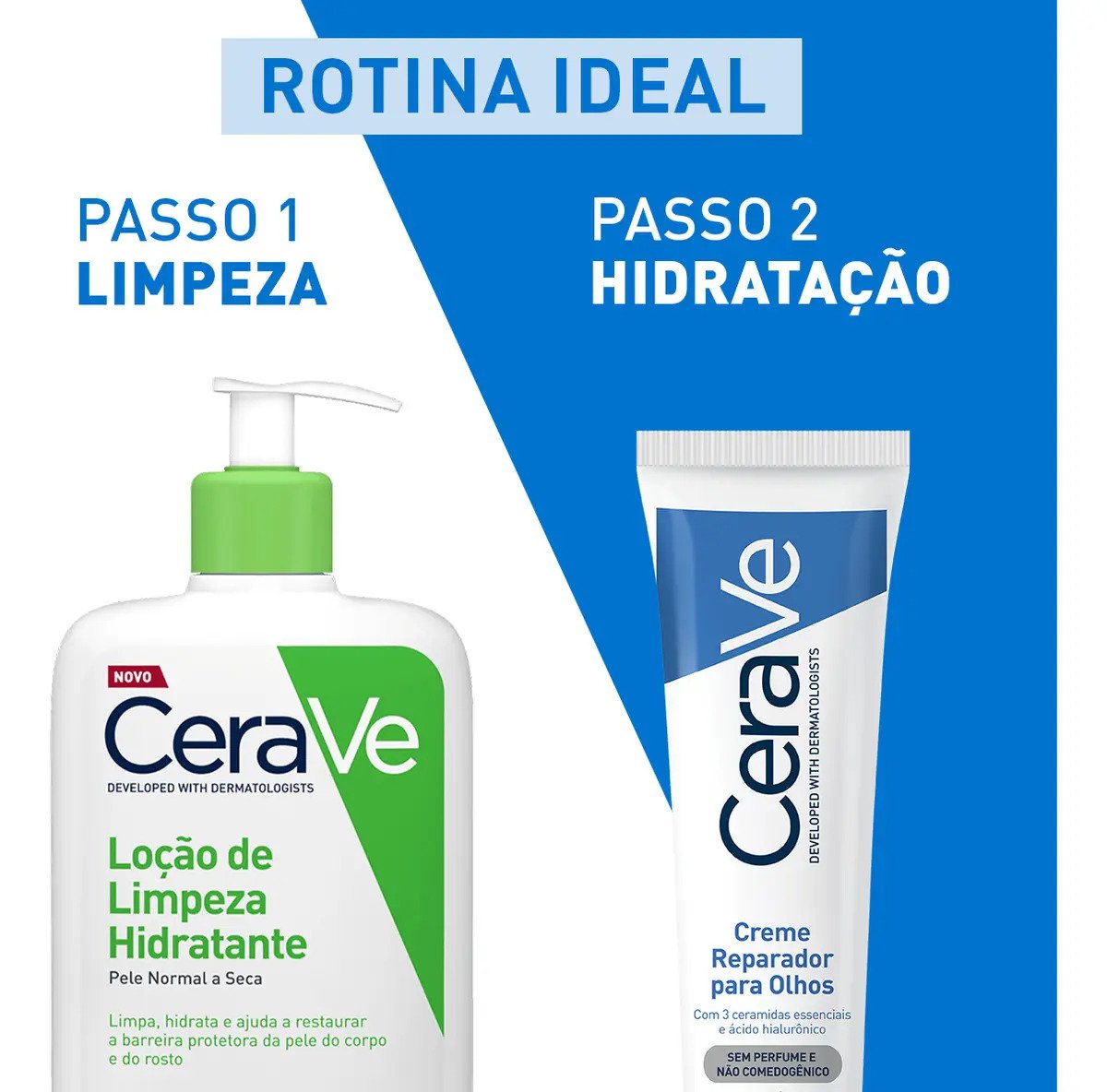 CeraVe Creme Reparador para Olhos 3 Ceramidas e Acido Hialuronico 15g