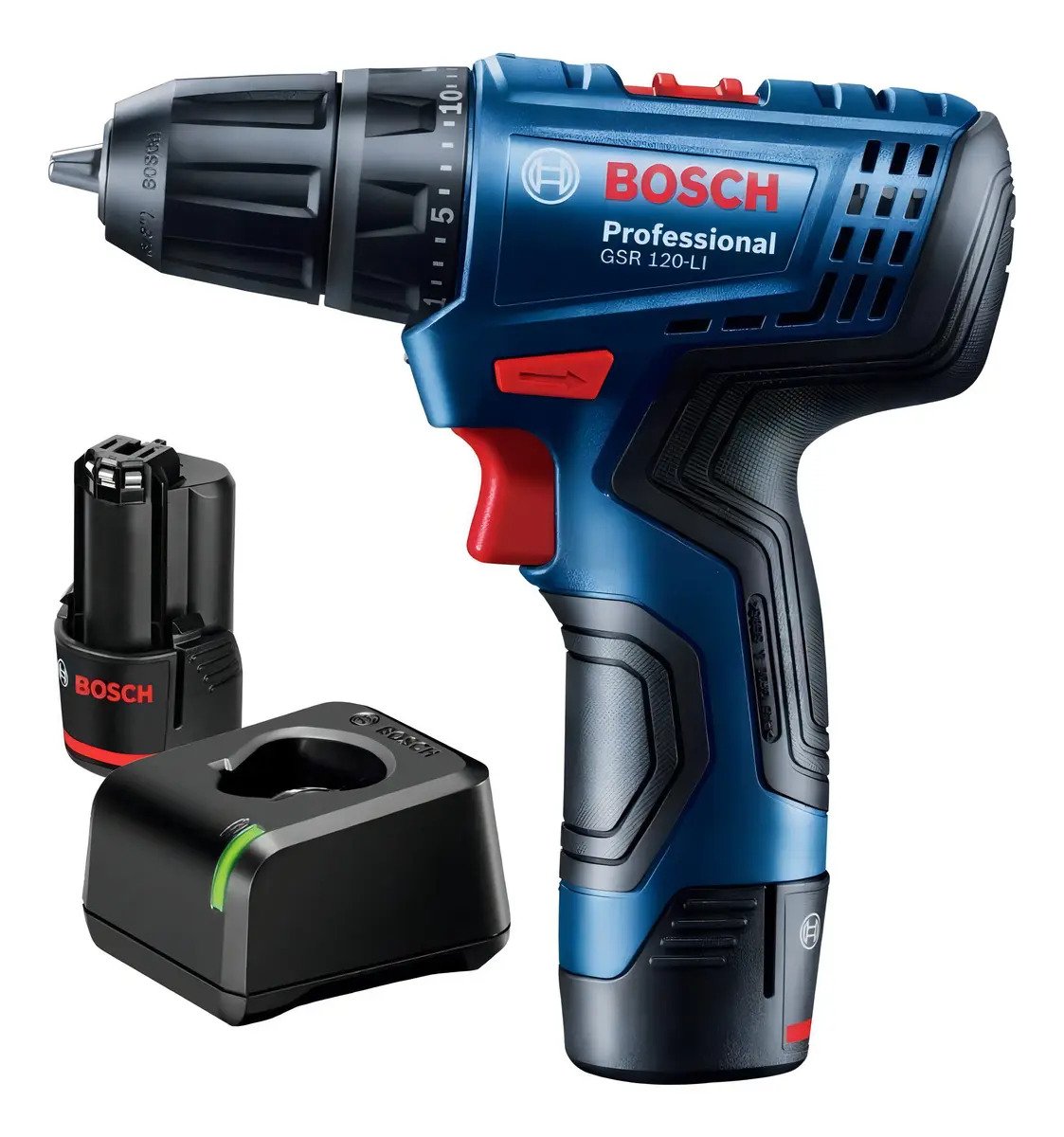 Parafusadeira e Furadeira Bosch GSR 120-LI 12V a Bateria