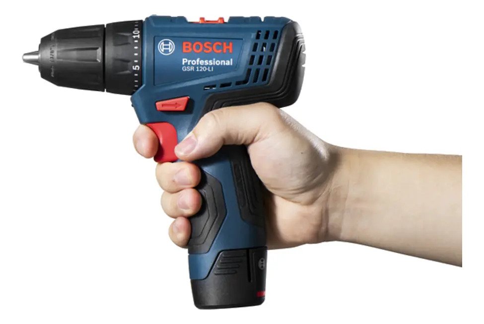 Parafusadeira e Furadeira Bosch GSR 120-LI 12V a Bateria