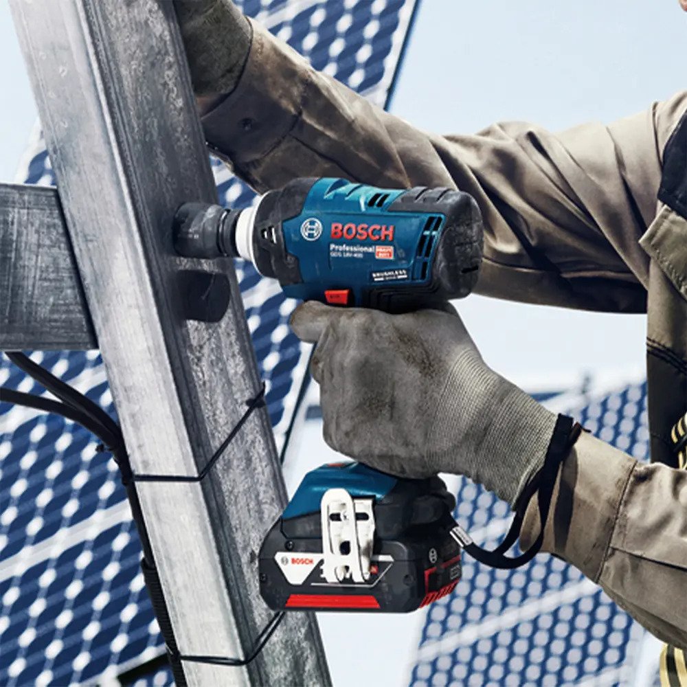 Chave de Impacto Bosch GDS 18V-400 com Maleta
