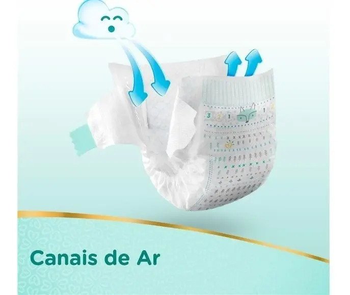 Fraldas Pampers Premium Care Recém-nascido Ate 4 Kilos 36 U