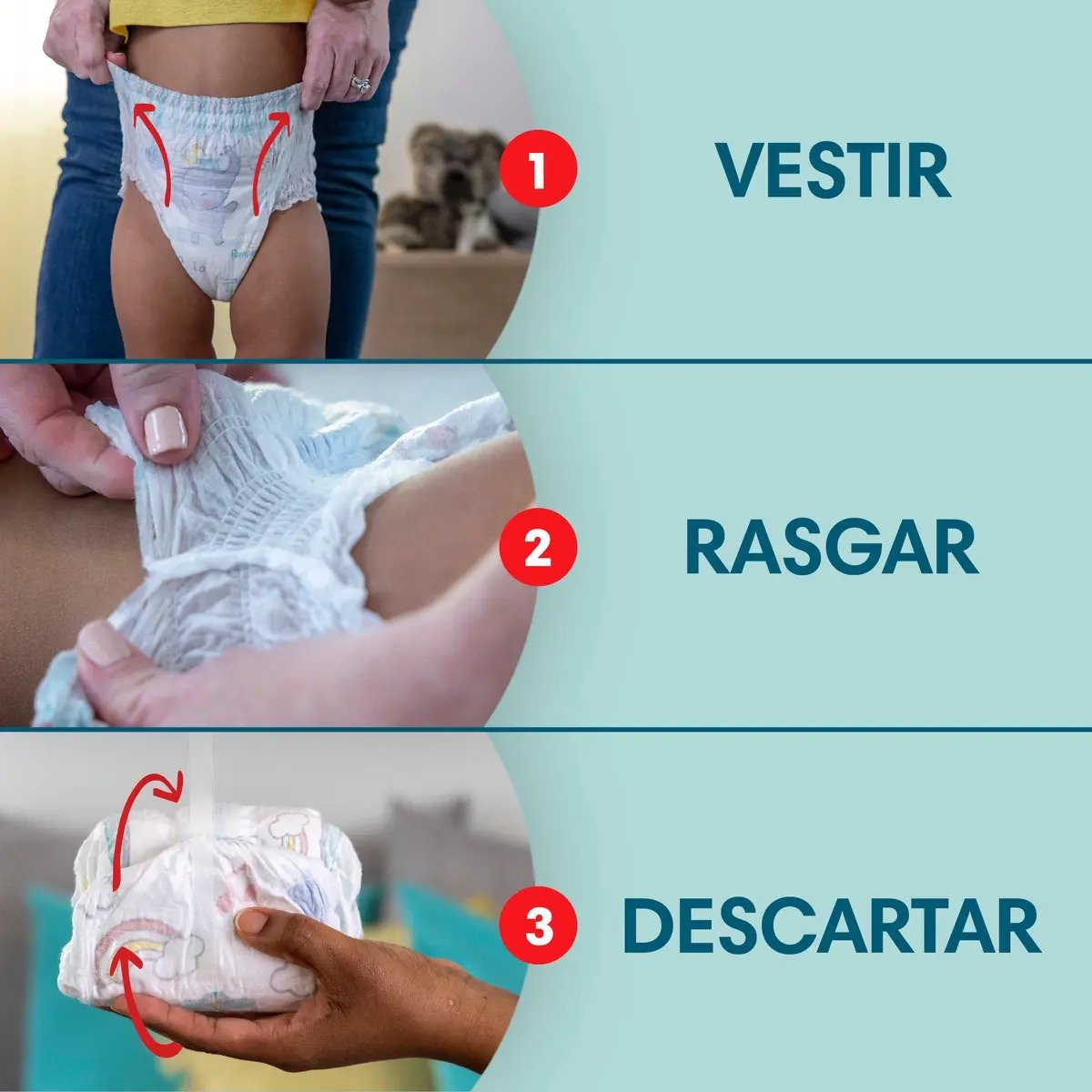 Fralda Pampers Premium Care Pants XG, 64 Unidades