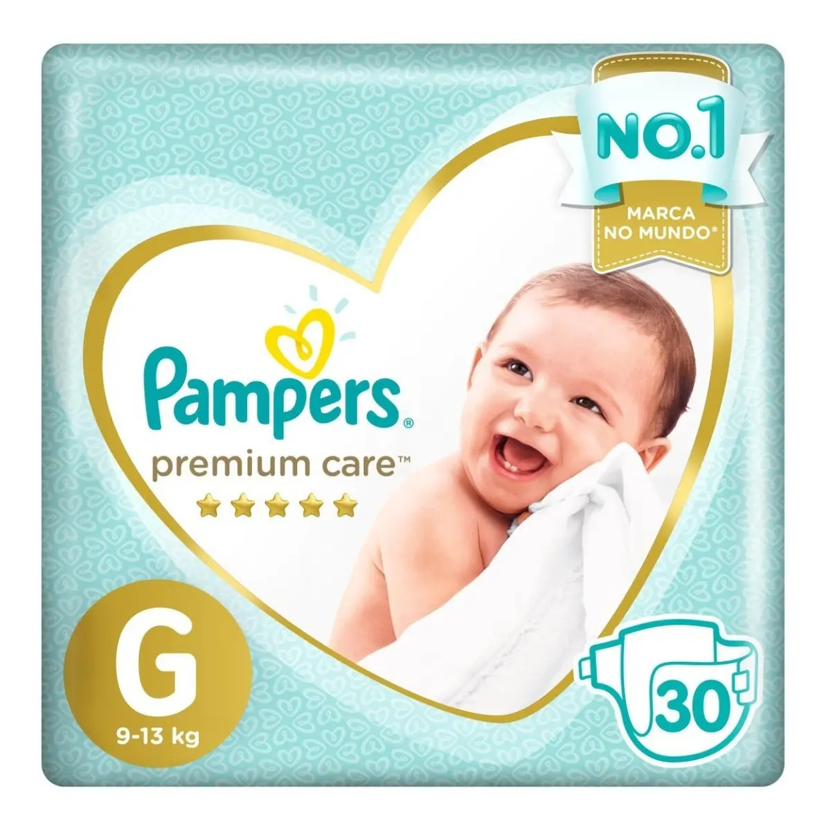 Fralda Pampers Premium Care Tamanho G