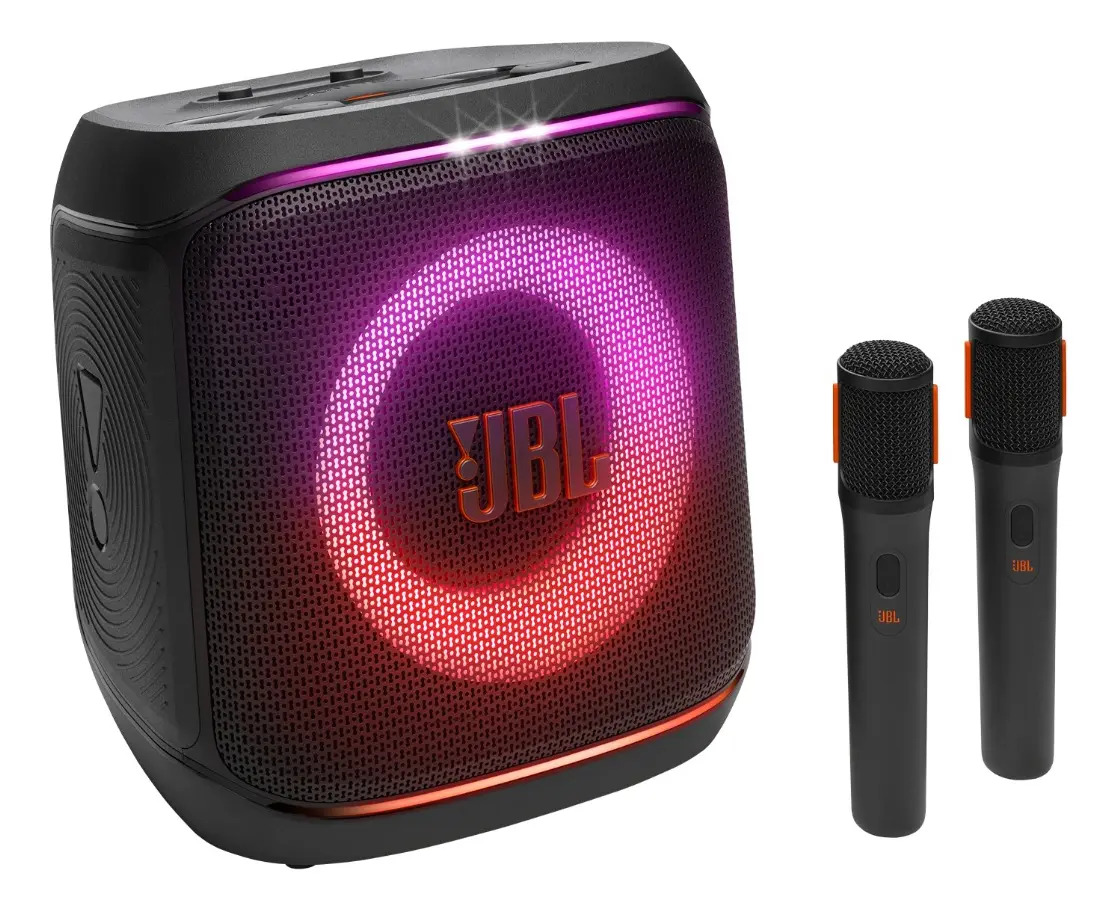Caixa de Som JBL PartyBox Encore 2 com Microfone