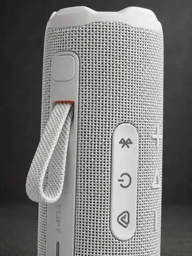 Caixa de Som Bluetooth JBL Flip 7 a Prova d'Agua Branco