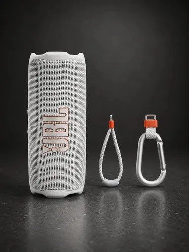 Caixa de Som Bluetooth JBL Flip 7 a Prova d'Agua Branco