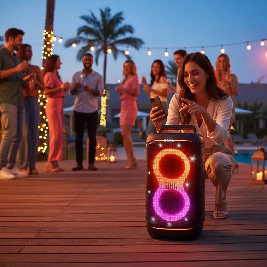 Caixa de Som JBL PartyBox 520 Bluetooth