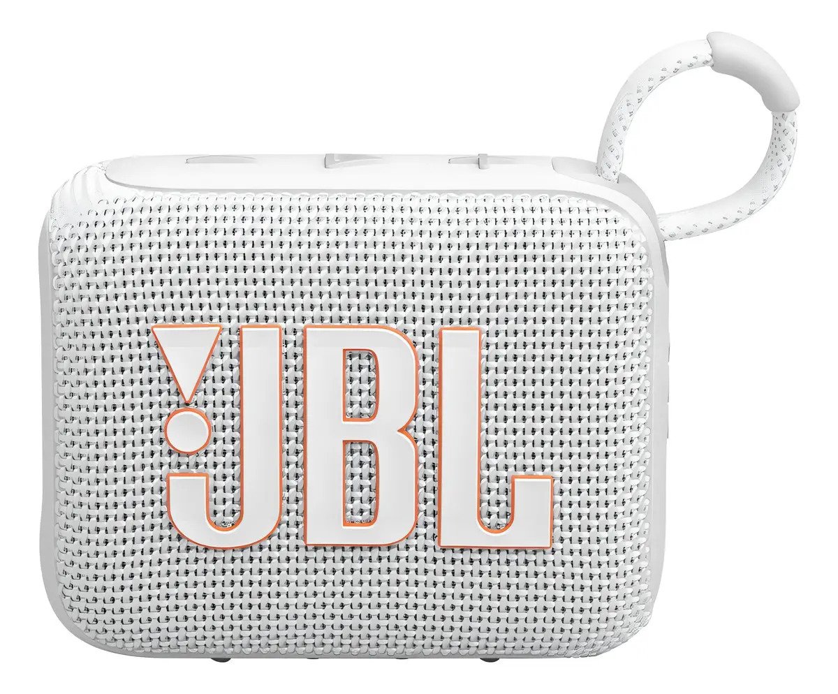 Caixa de Som JBL Go 4 Bluetooth IPX7 Branca