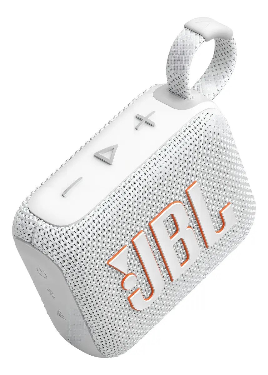 Caixa de Som JBL Go 4 Bluetooth IPX7 Branca