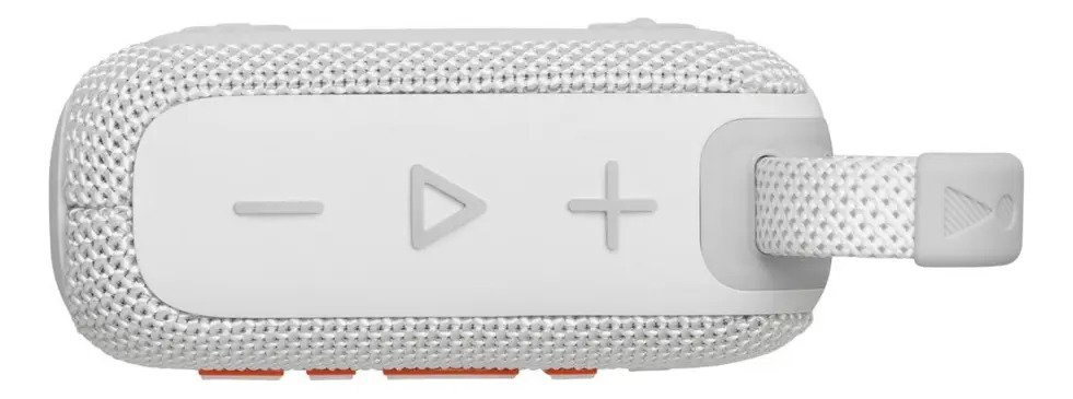 Caixa de Som JBL Go 4 Bluetooth IPX7 Branca