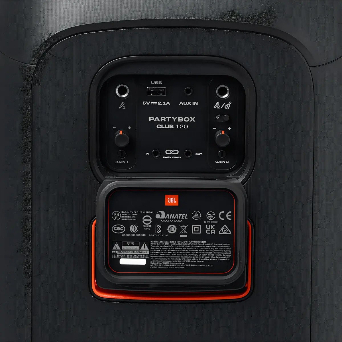 Caixa De Som JBL Partybox 120 Com 160W RMS Bluetooth