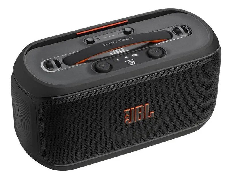 Caixa de Som JBL PartyBox On The Go 2 com Microfone