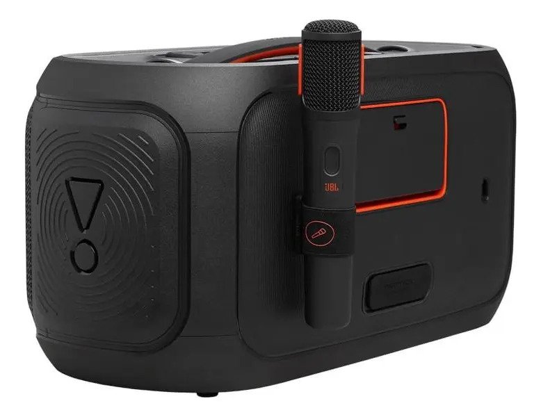 Caixa de Som JBL PartyBox On The Go 2 com Microfone