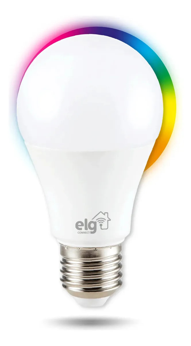 Lampada Inteligente LED ELG SHLL100 10W RGB Wi-Fi