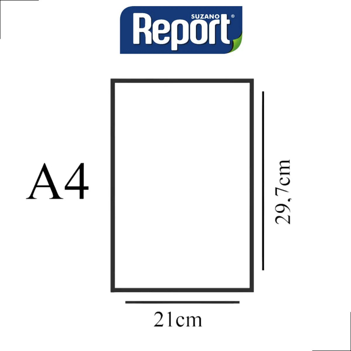 Papel Sulfite A4 Rosa 75g 100 Folhas Report Senninha Multifunção