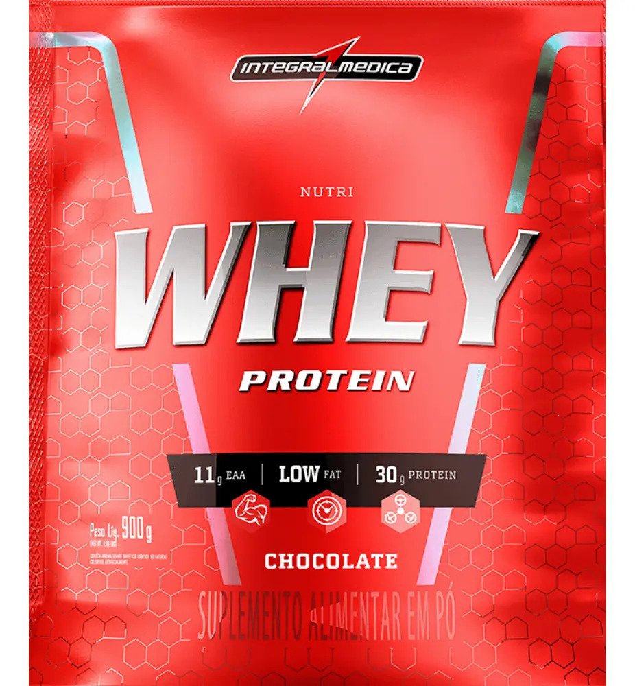 Whey Protein Nutri Chocolate 900g Integralmédica