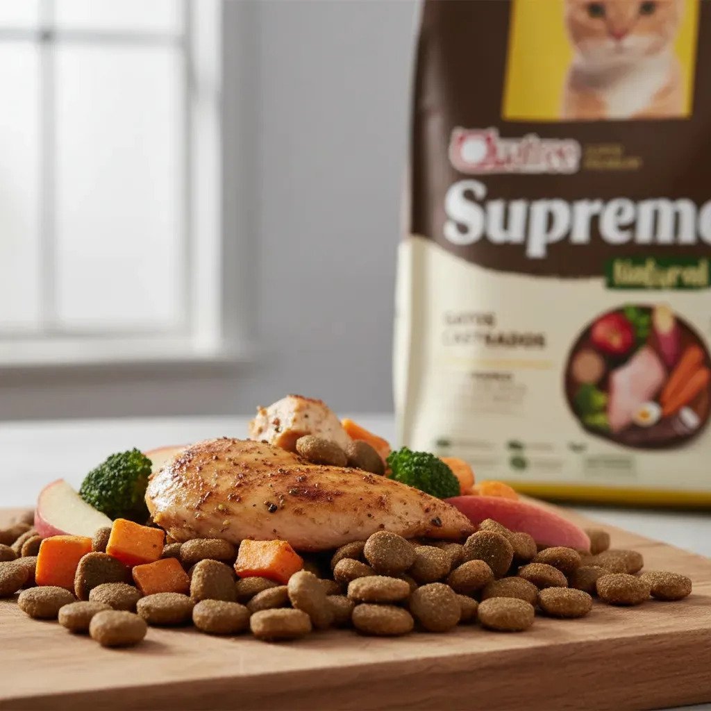 Ração Quatree Supreme Gatos Castrados Frango 10,1kg