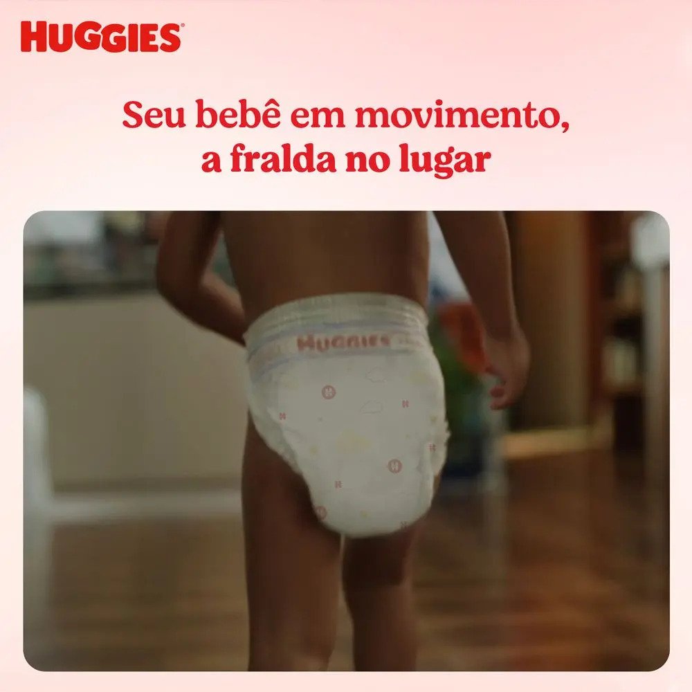 Fralda Huggies Máxima Proteção Tamanho M 172 Unidades
