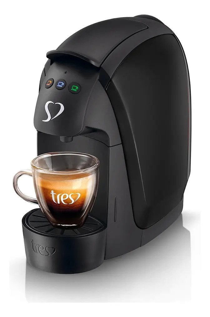 Cafeteira Espresso Três Corações Luna Preta
