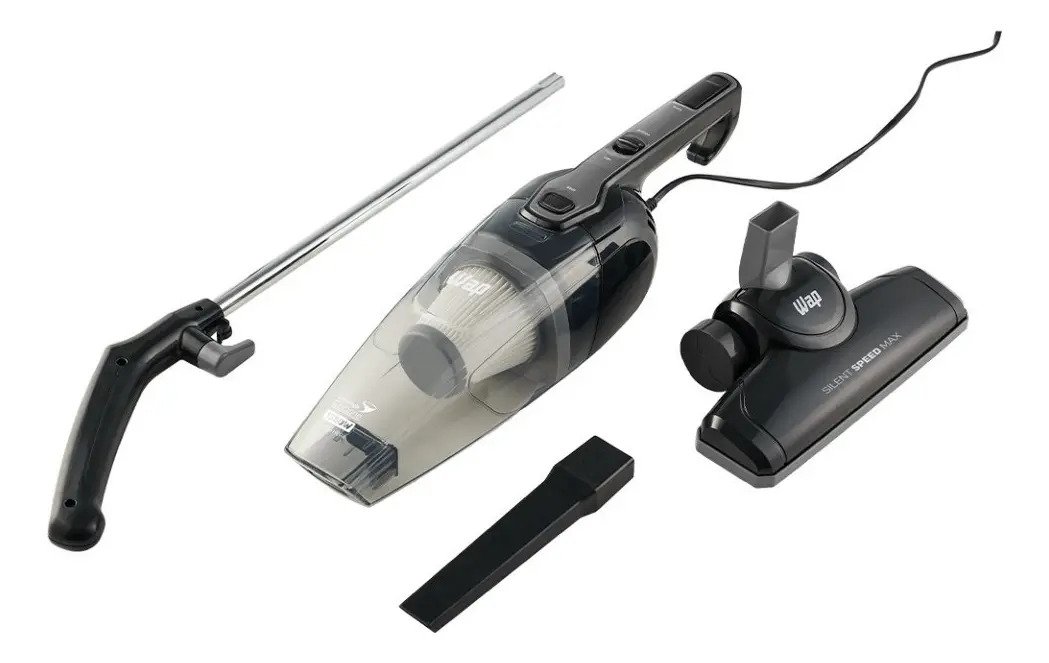 Aspirador Vertical WAP Silent Speed Max 3 em 1 1350W
