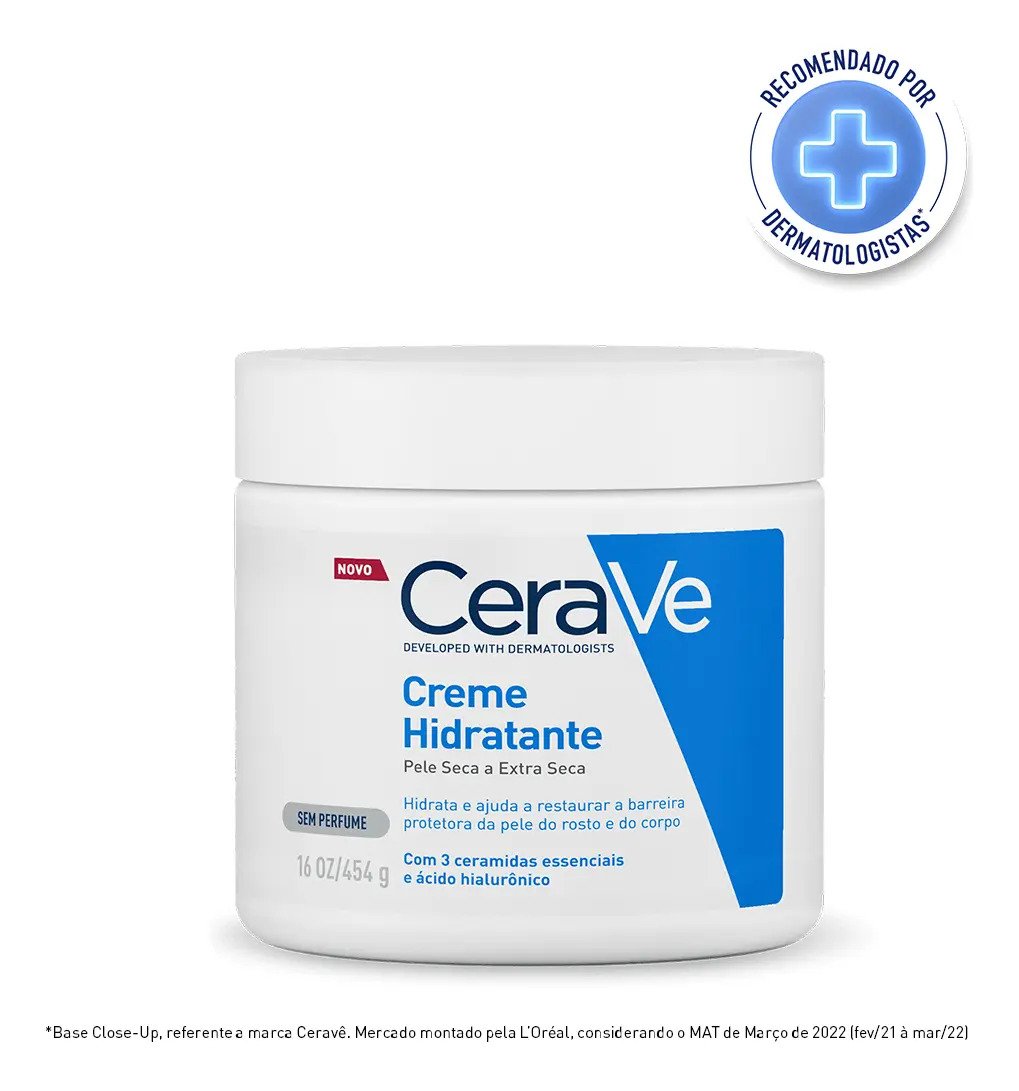 Creme Hidratante CeraVe Pele Seca 454g