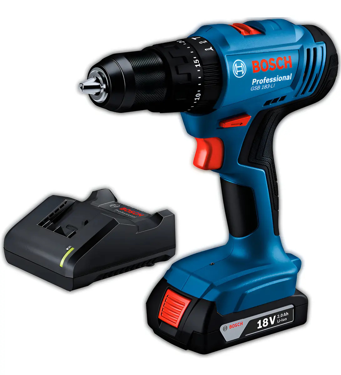 Furadeira Parafusadeira Bosch GSB 183-LI 18V