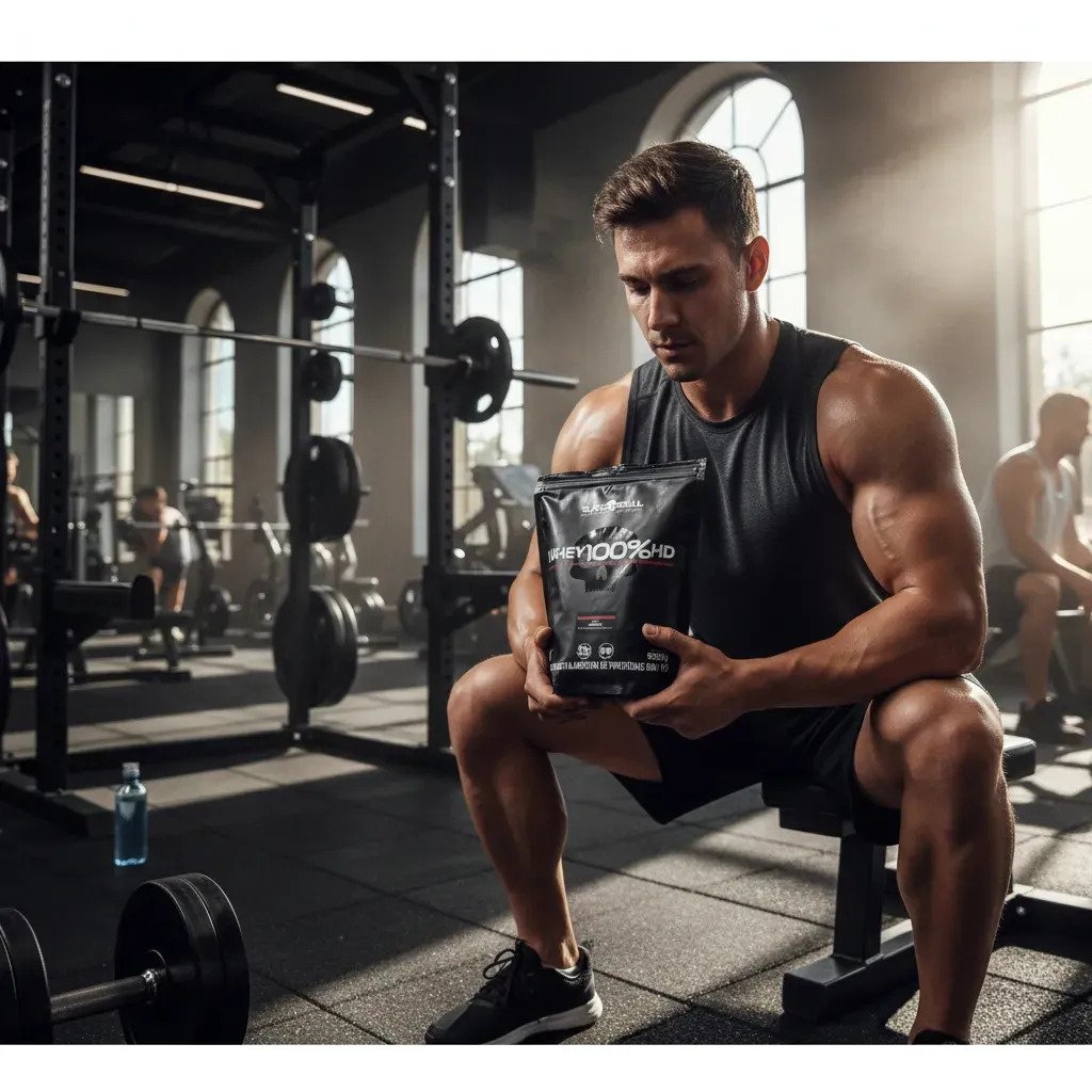 Black Skull Whey 100% HD Refil 900g - Morango