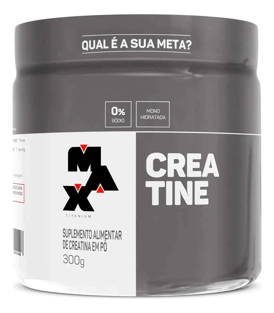 Kit 2x Creatina Monohidratada Max Titanium 300g