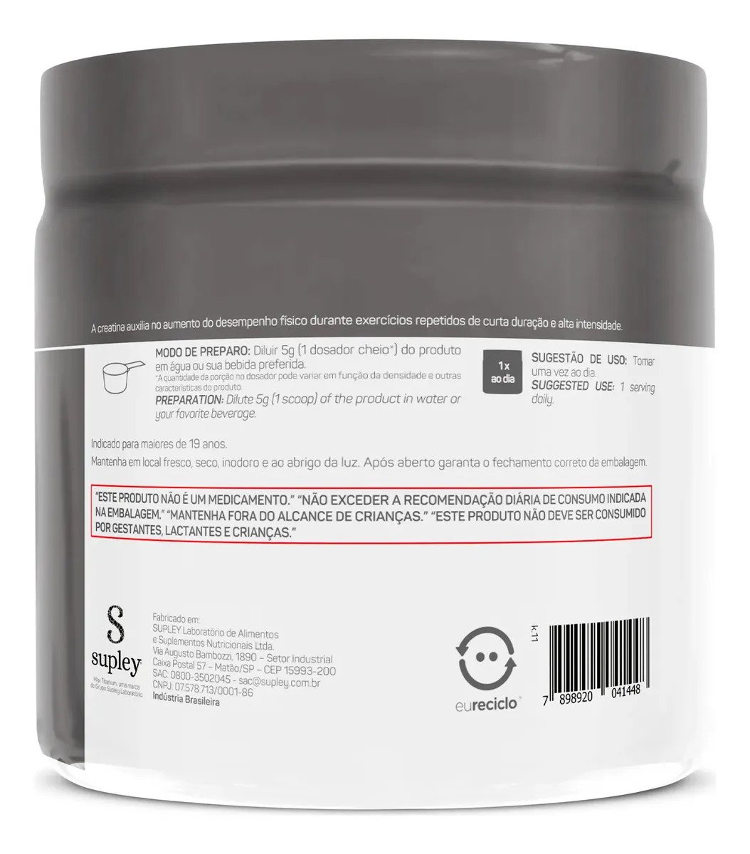 Kit 2x Creatina Monohidratada Max Titanium 300g